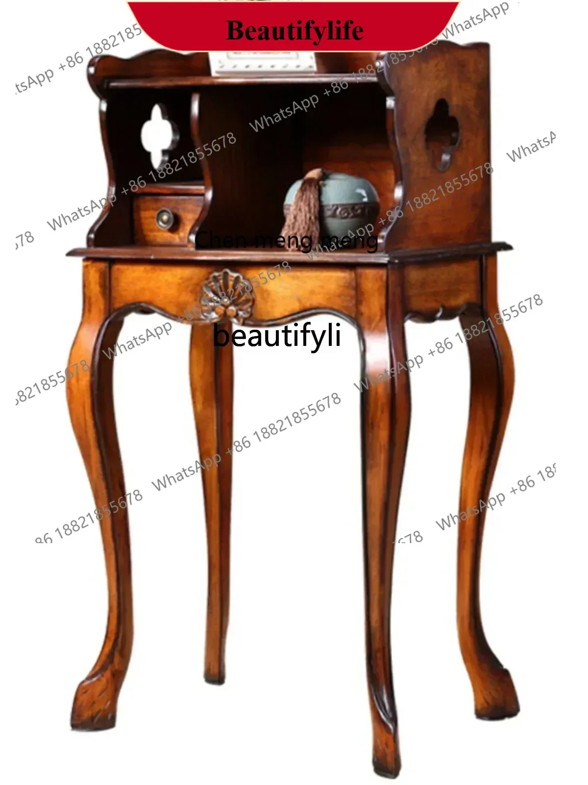 D178 y угловой стол из цельного дерева в американском стиле