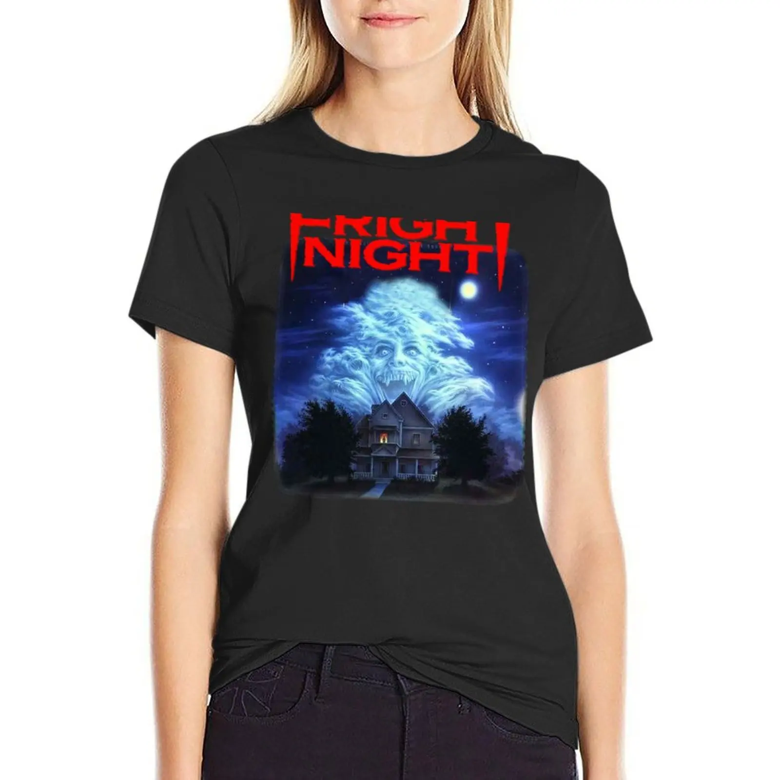 Прозрачная футболка fright night (grunge)