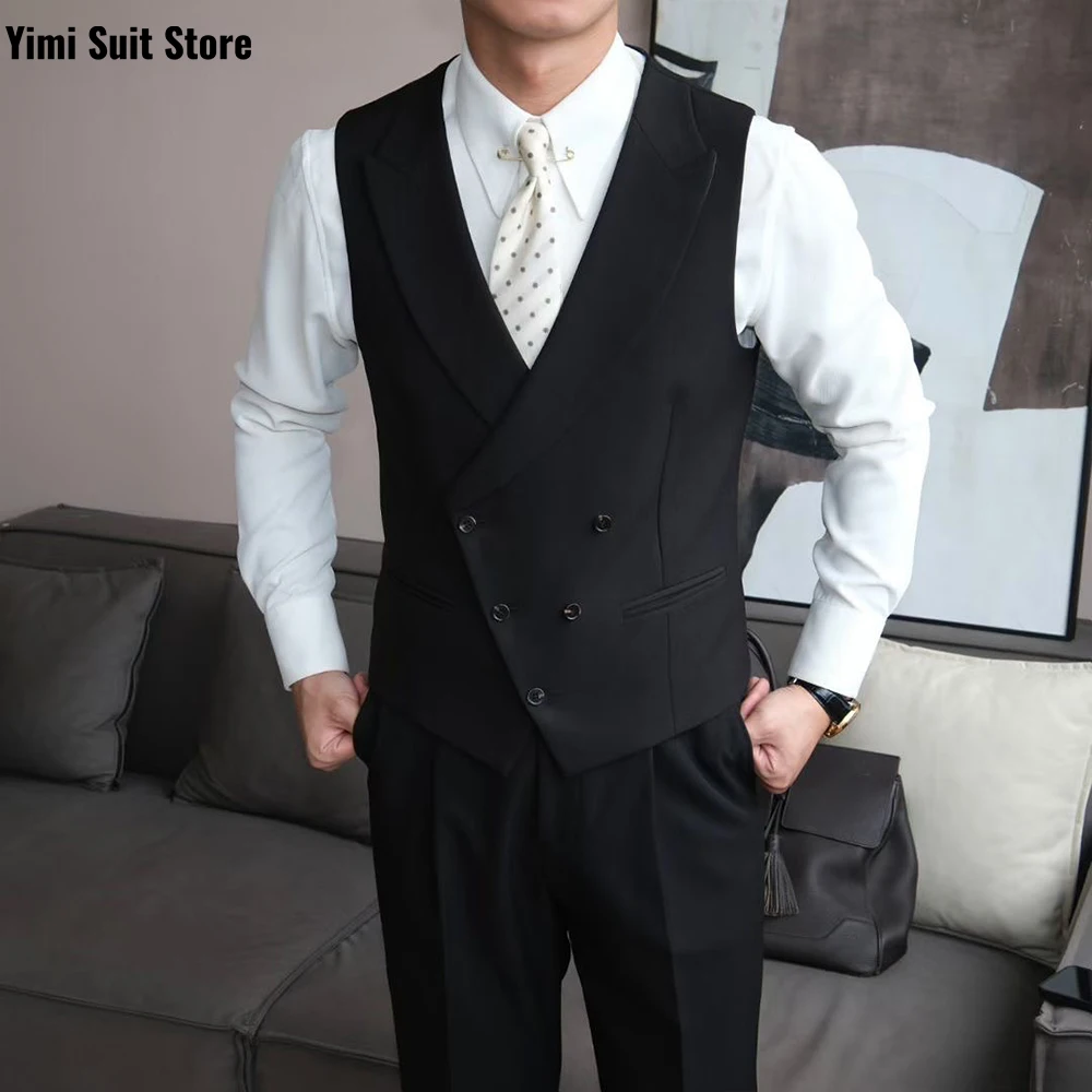 Черные мужские костюмы высокого качества - Фотография_3