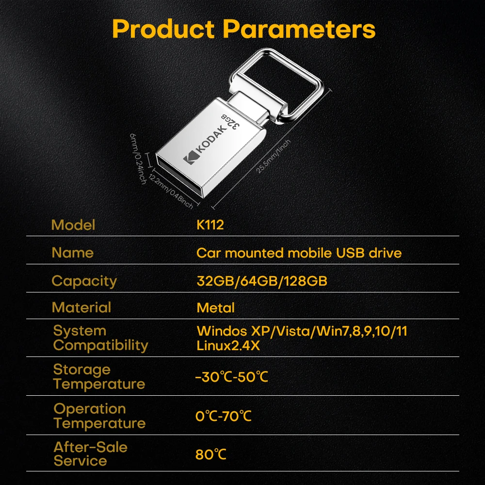 Kodak k112 mini usb-флешка usb2 - Фотография_6