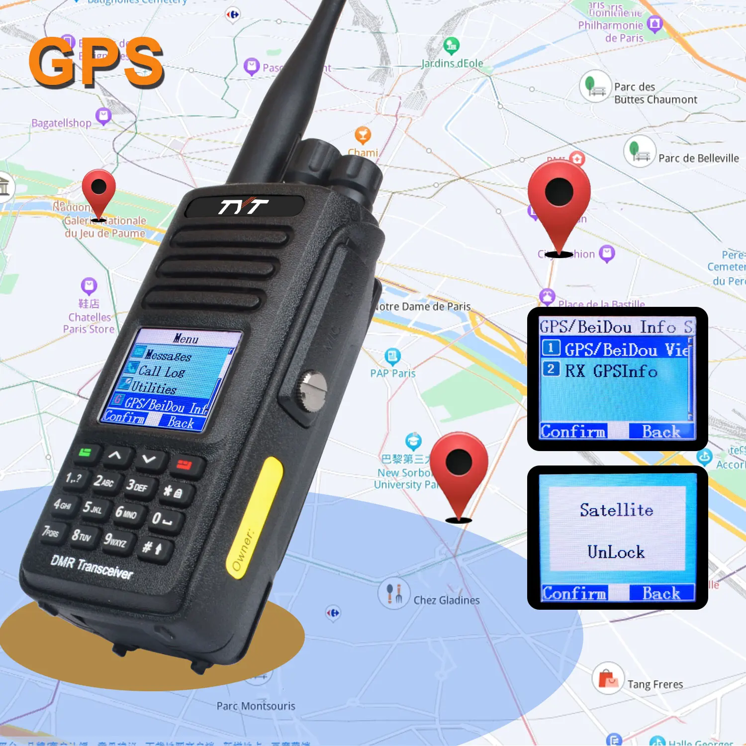 Gps ip67 запись водокрый vhf uhf