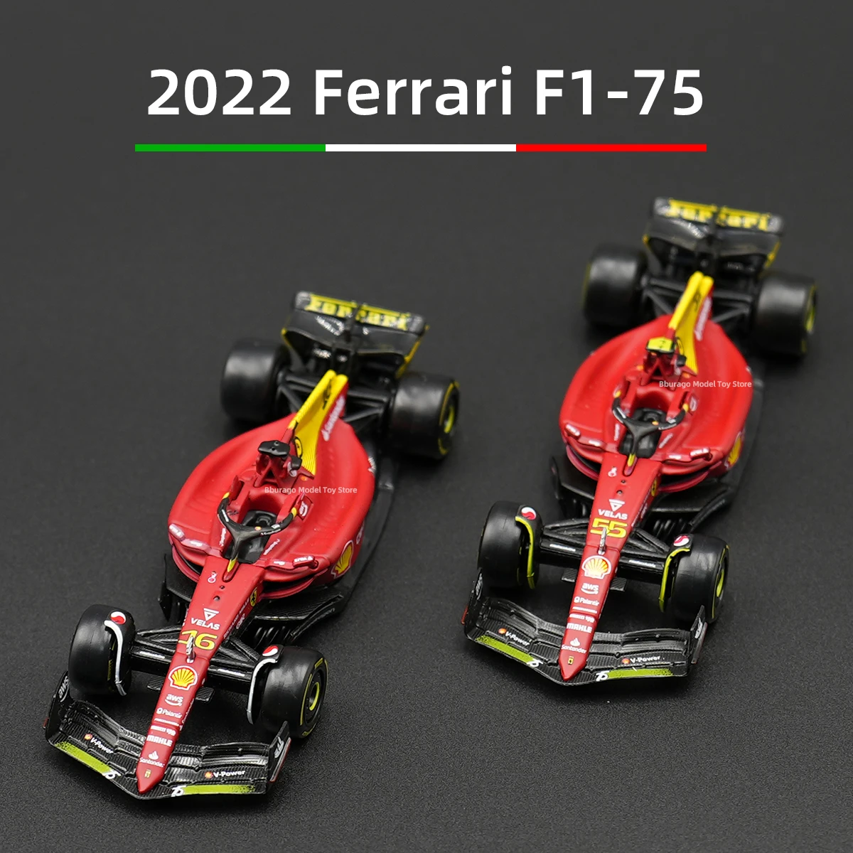 Bburago 1:43 2022 ferrari f1-75