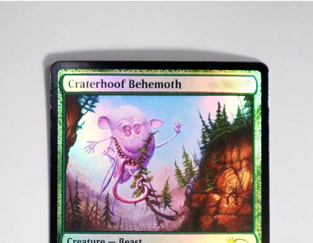(craterhoof behemoth) holo/foil - Фотография_4