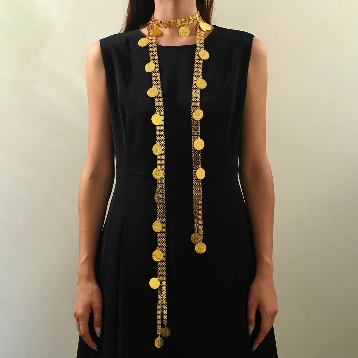 Блестящая позолоченная металлическая - Фотография_3