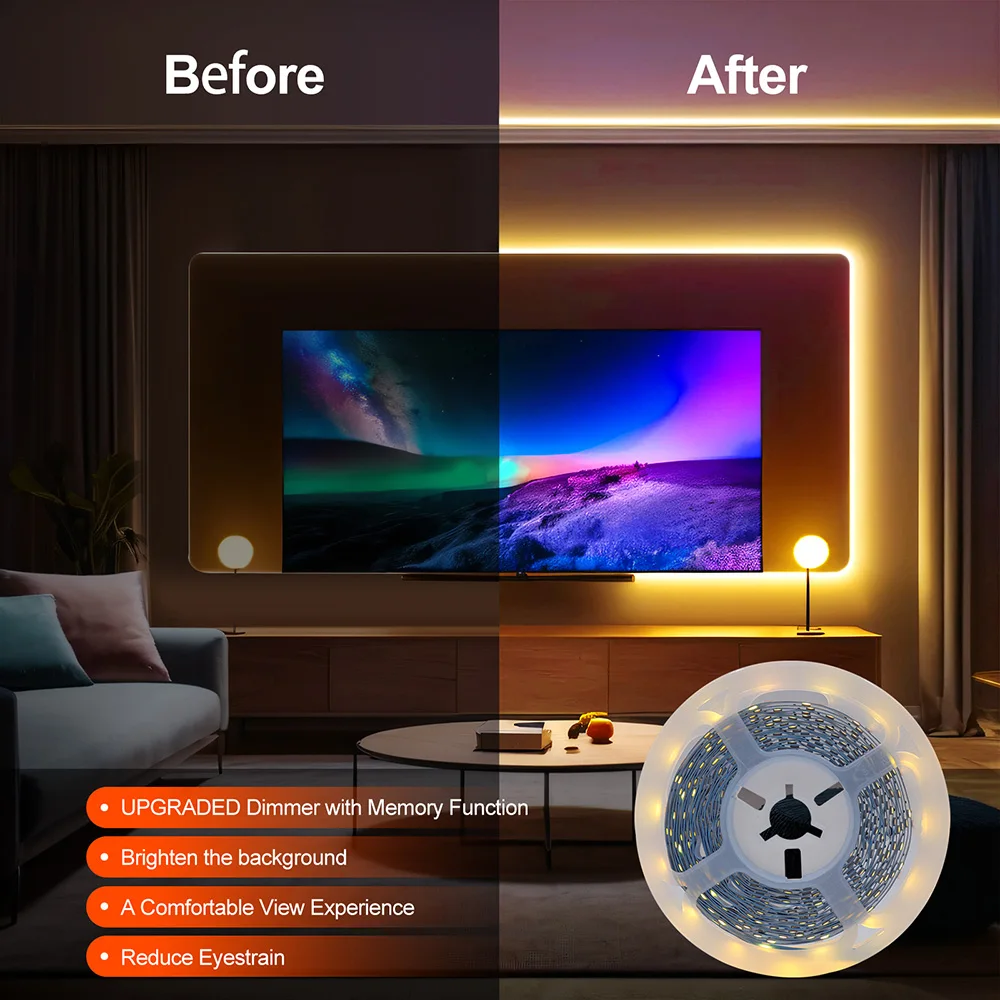 5 в 2835 usb светодиодная лента - Фотография_3