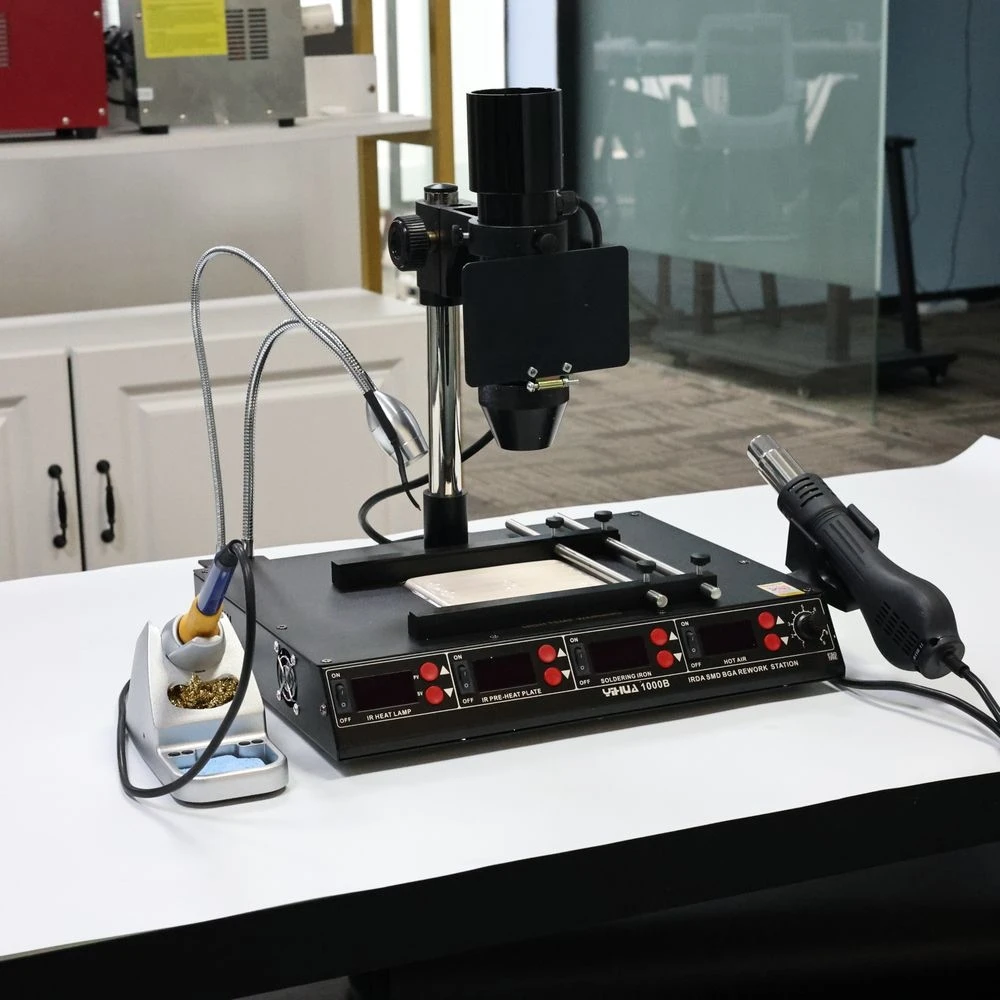 Паяльная станция yihua 1000b bga 4 в 1 - Фотография_4