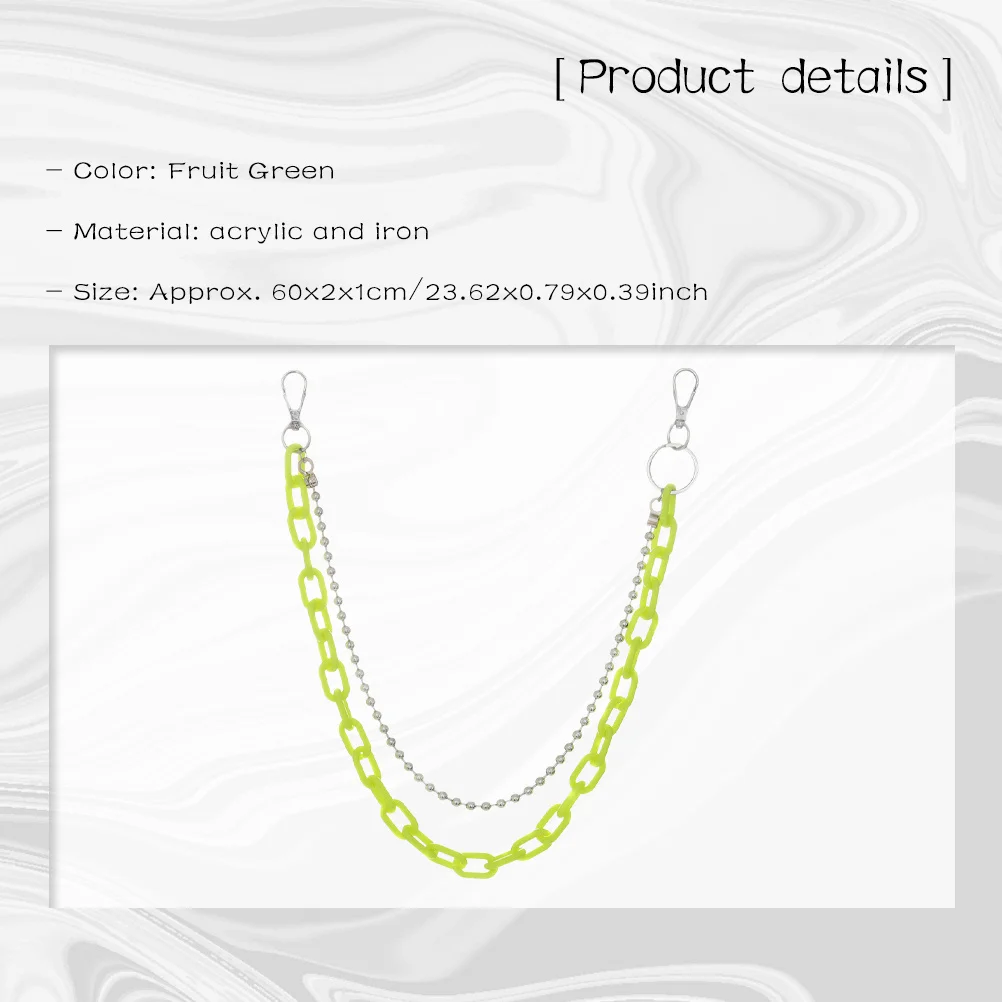 Цепочка для тела с геометрическим рисунком - Фотография_5