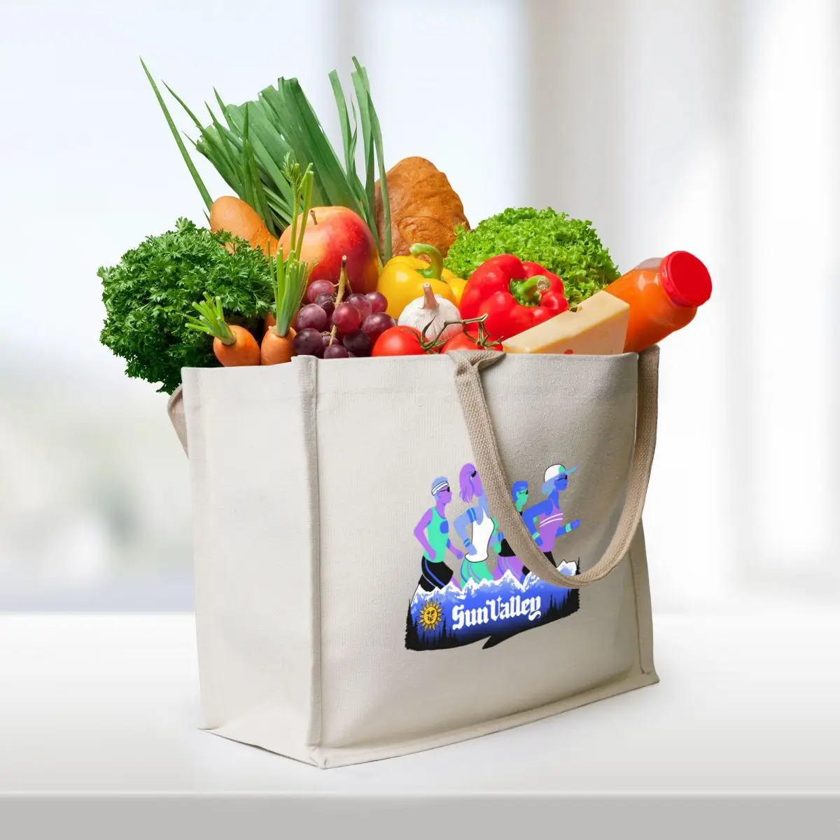 Hike sun valley tote bag холщовая - Фотография_3