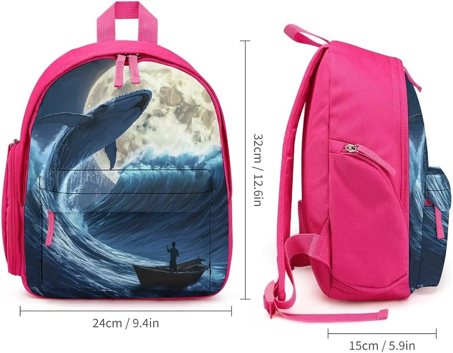 Рюкзак для ноутбука whale moon - Фотография_2