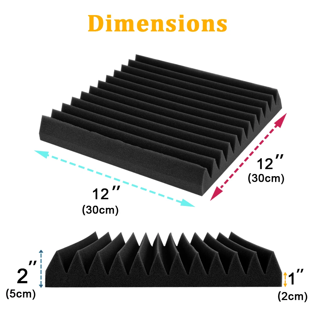 Шумоподавляющие акустические пенопластовые панели - Фотография_4