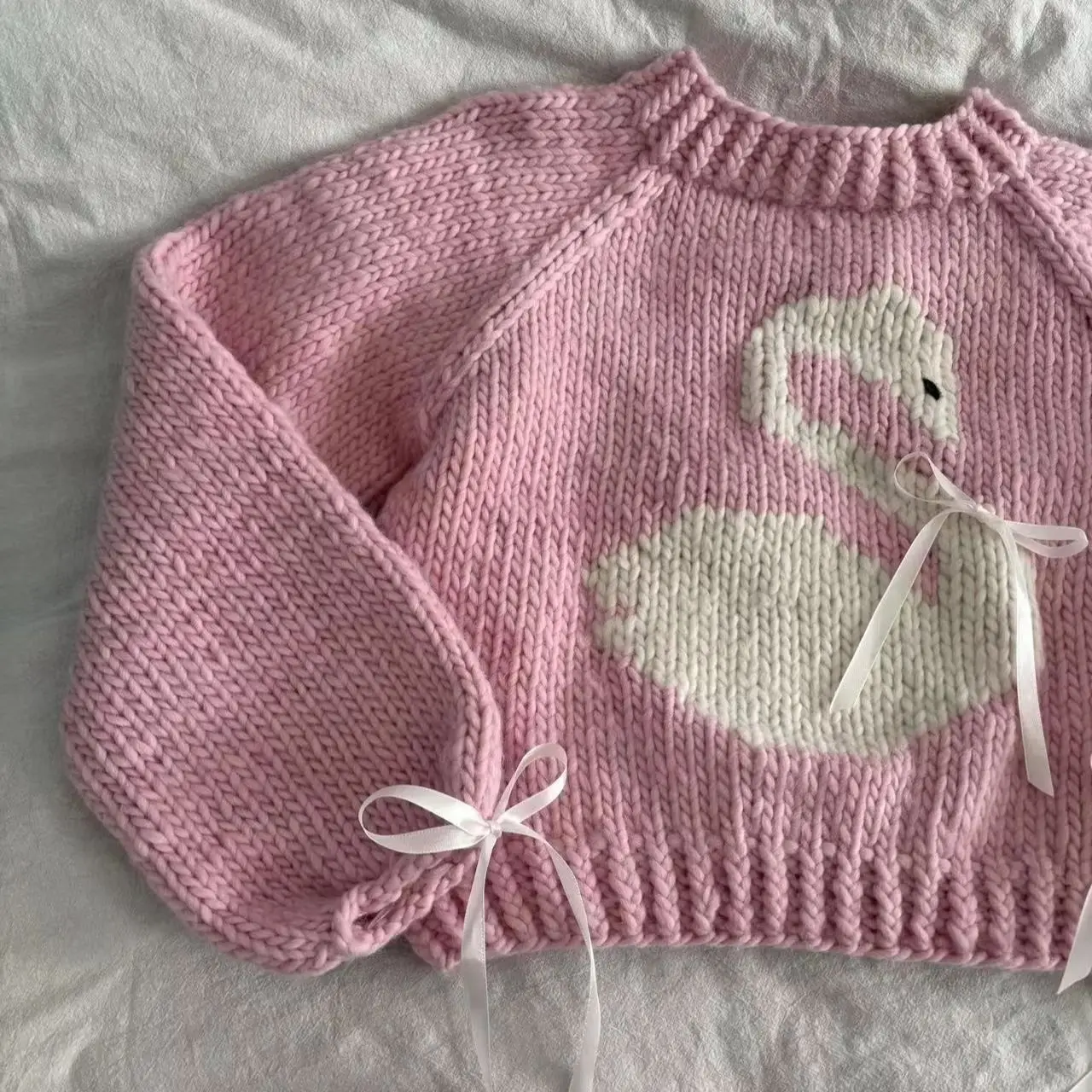 Розовый маленький лебедь - Фотография_3