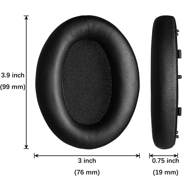 Сменные амбушюры kutou для sony wh-1000xm3 1000xm3 wh1000xm3 - Фотография_3