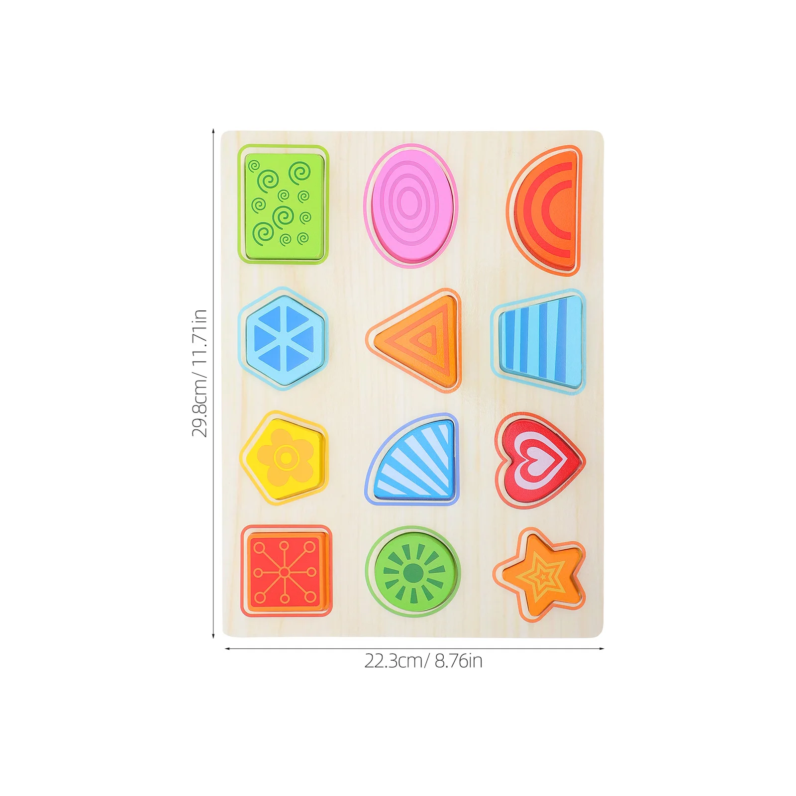 Деревянные пазлы монтессори - Фотография_3