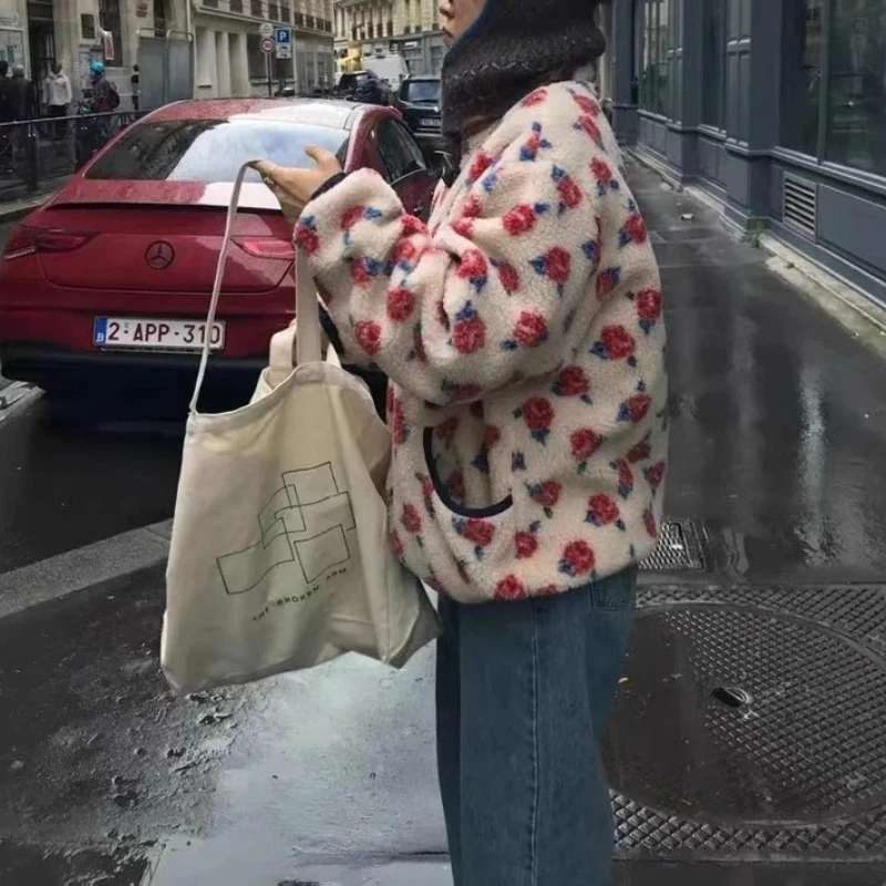 Зимнее новое флисовое теплое повседневное - Фотография_3