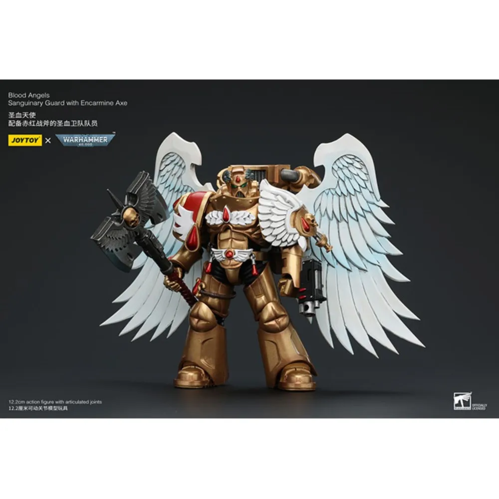 Joytoy warhammer 40k blood angels sanguinary guard с топором encarmine - Фотография_3