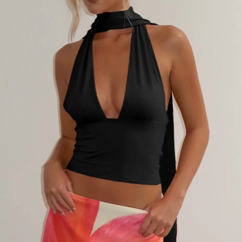 Tuularose женский сексуальный топ на бретелях - Фотография_6