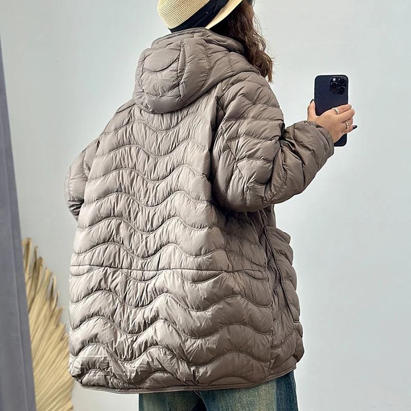 Schinteon женская куртка на 90% белом утином пуху - Фотография_5