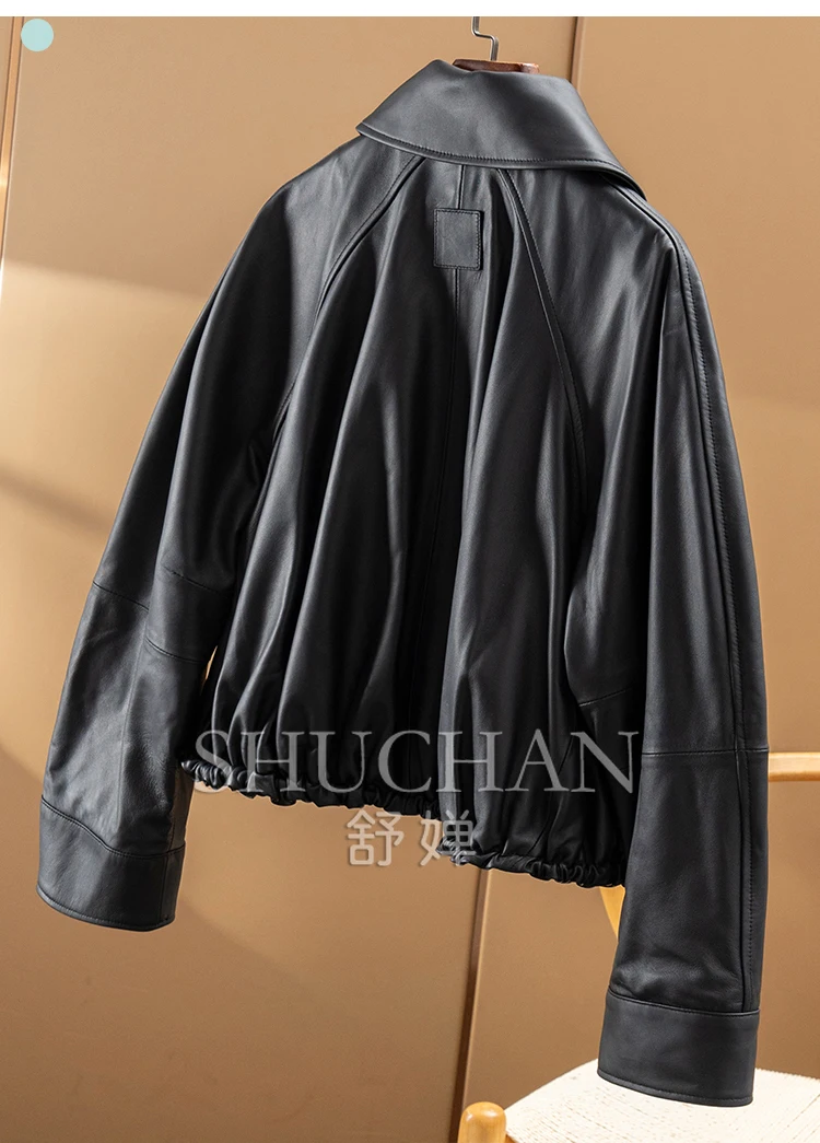 Женская кожаная куртка из овчины - Фотография_6