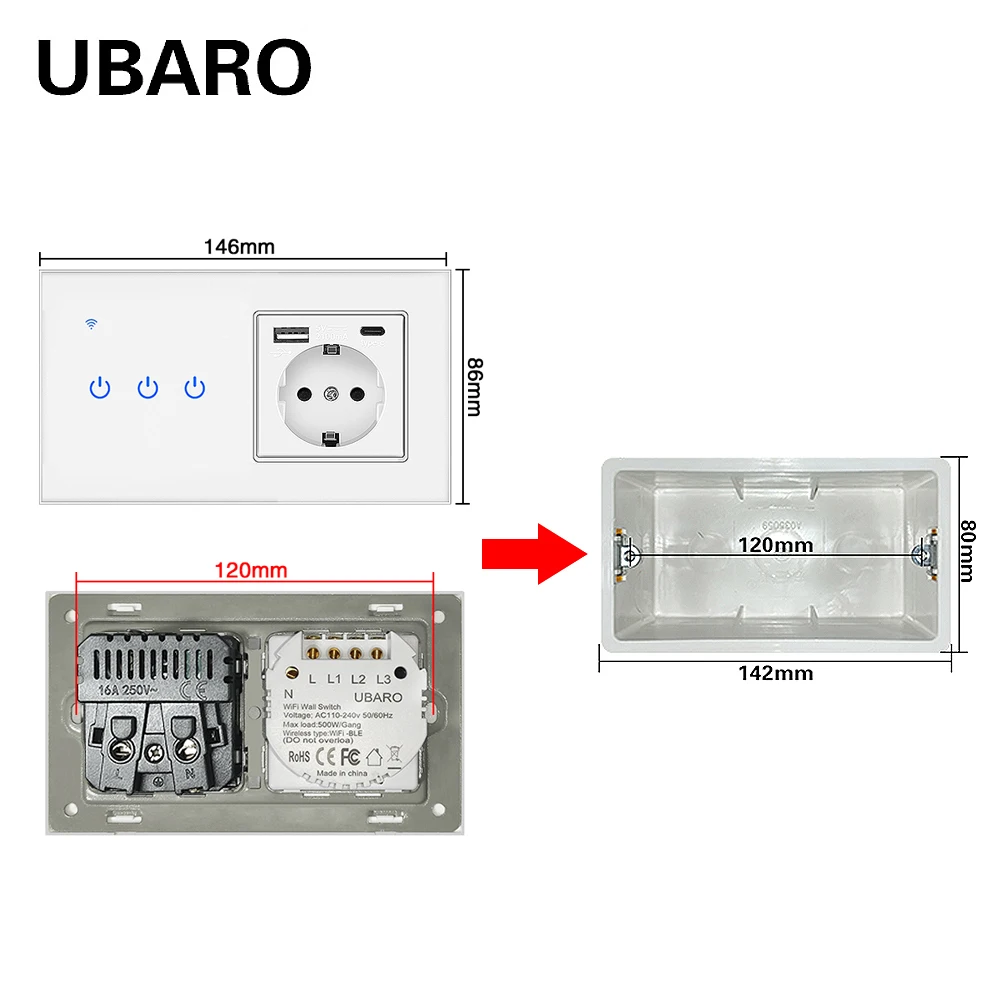 Ubaro стандарт ес панель из закаленного - Фотография_6