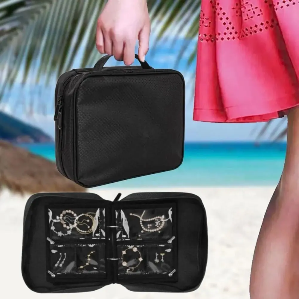 Прозрачная сумка для демонстрации ювелирных изделий из пвх на молнии - Фотография_5