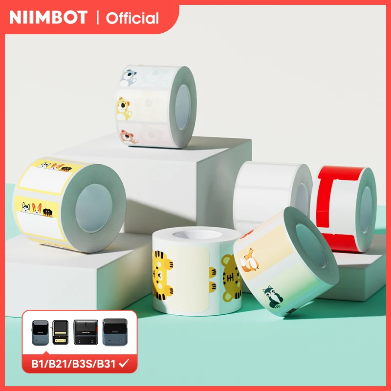 Niimbot 1-рулонная водонепроницаемая наклейка