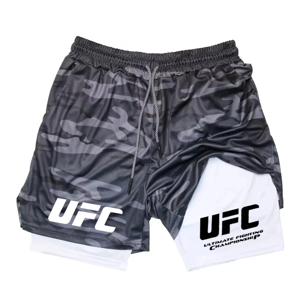 Летние мужские спортивные шорты ufc - Фотография_6
