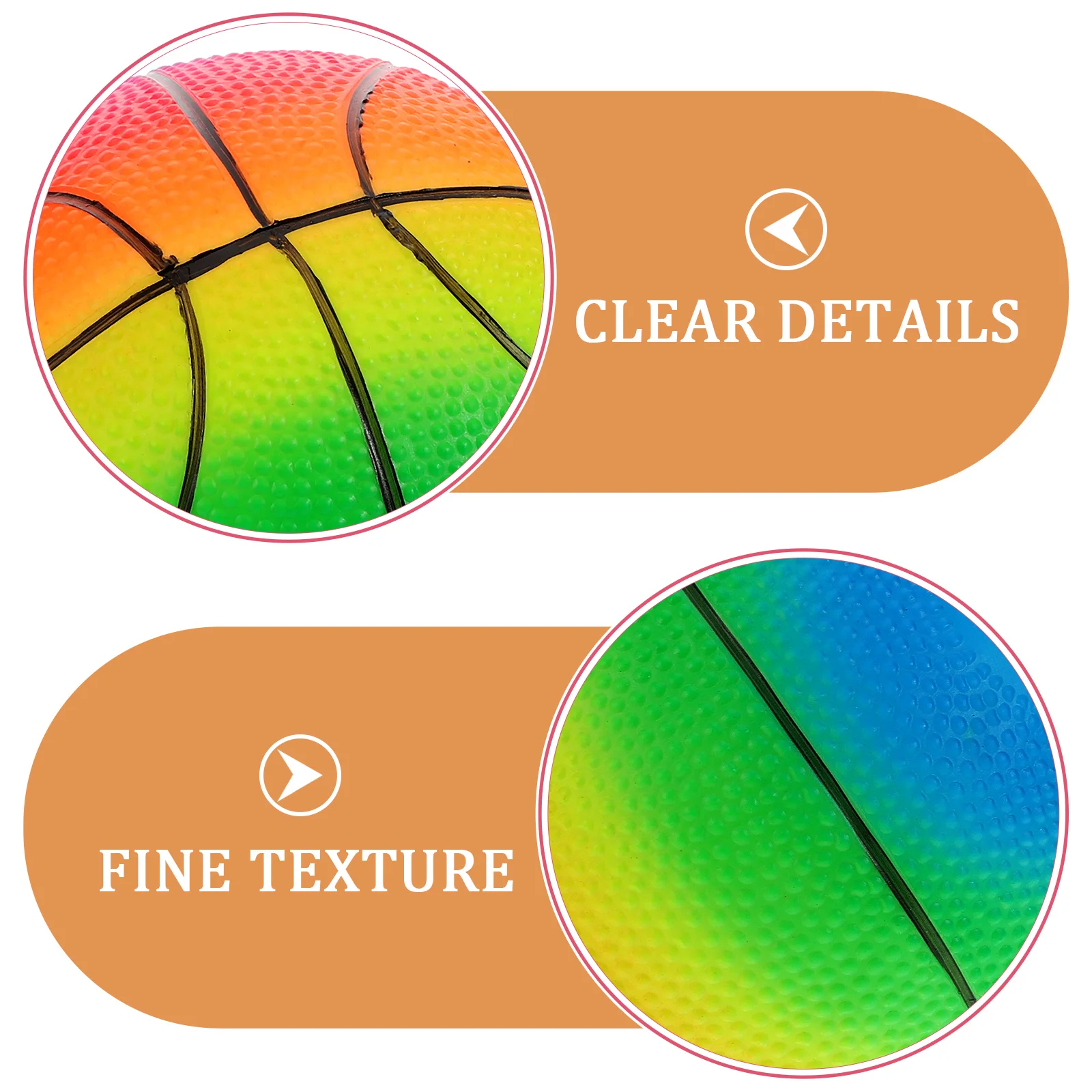 Радужный мяч для малышей - Фотография_2