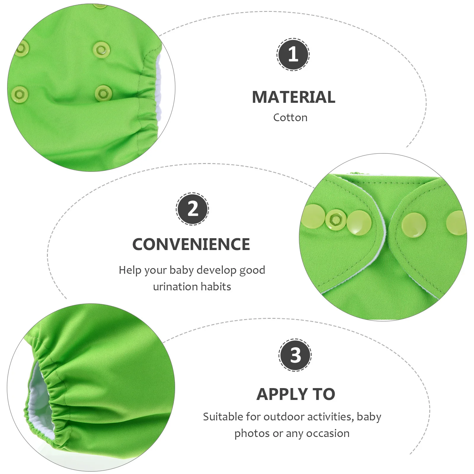 Многоразовые детские тканевые подгузники - Фотография_6