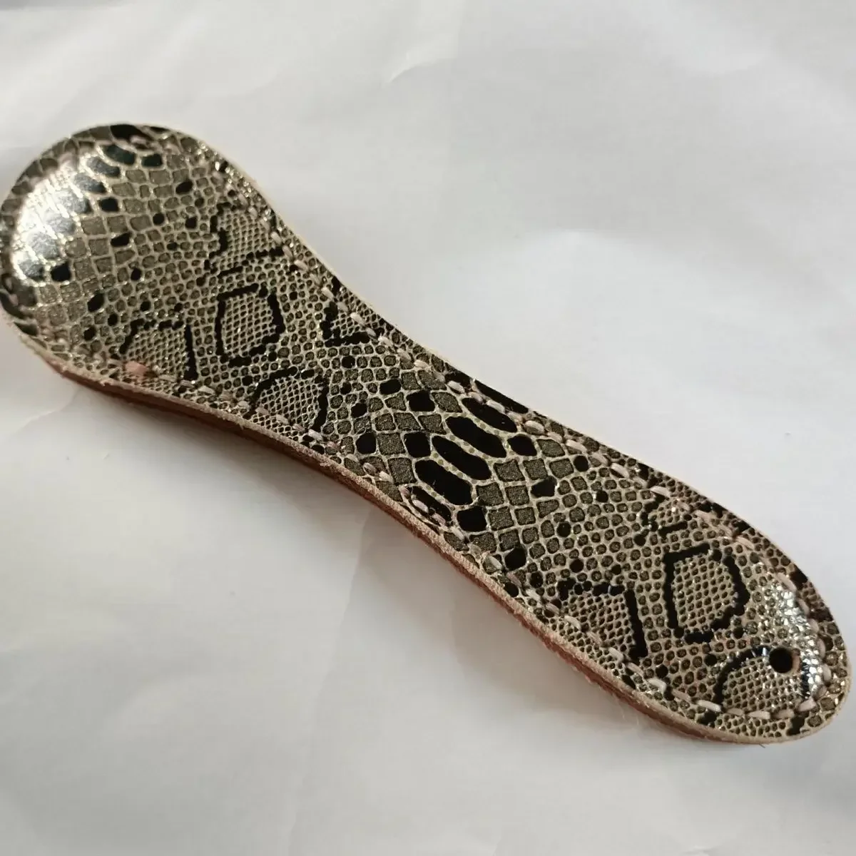 18 см, кожаная ракетка ручной работы boston - Фотография_5