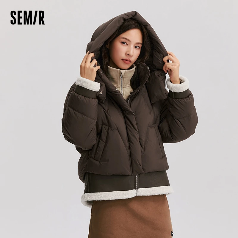 Пуховик semir женский из двух частей - Фотография_2