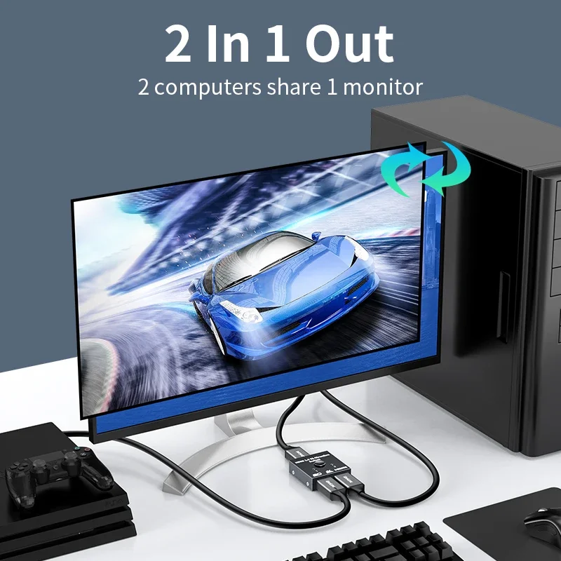 Hdmi-переключатель hoom 4k 8k 60 гц