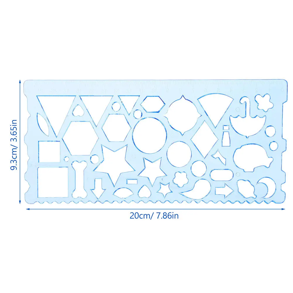 Набор шаблонов для рисования с геометрическим узором - Фотография_3