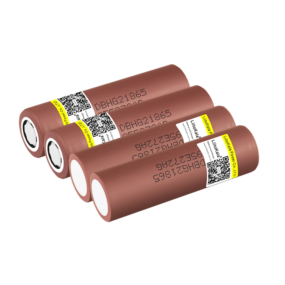 Liitokala 100% новый hg2 18650 3000 мач аккумуляторная батарея 18650hg2 3 - Фотография_4