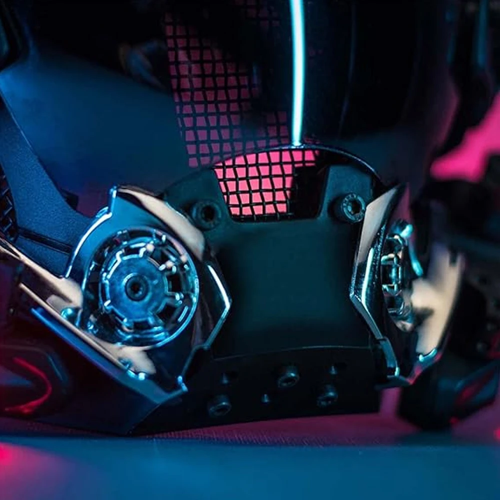 Cyberpunk gothic mask helmet techwear - Фотография_6