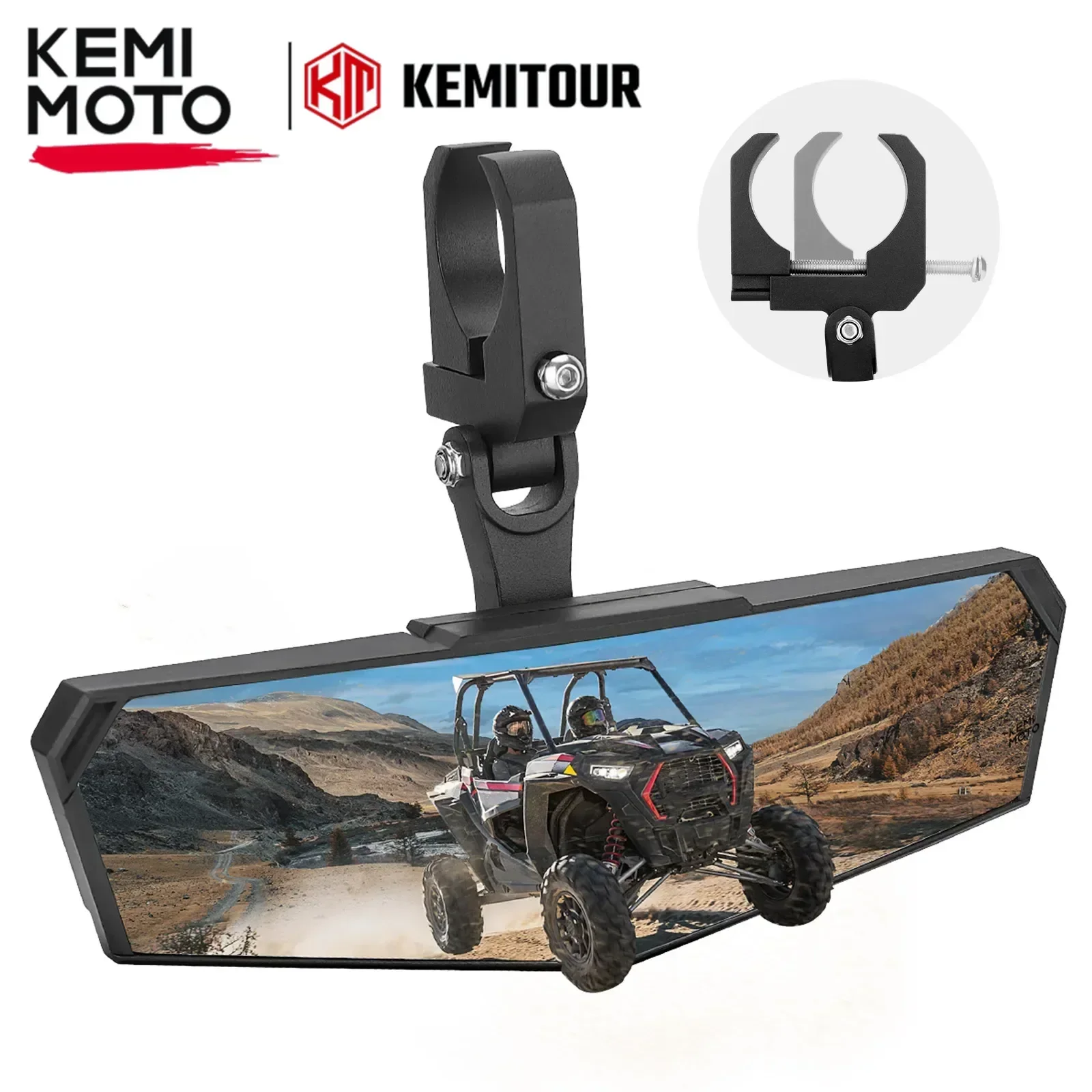 Зеркало заднего вида kemimoto utv sxs utv зеркало clear view с 1
