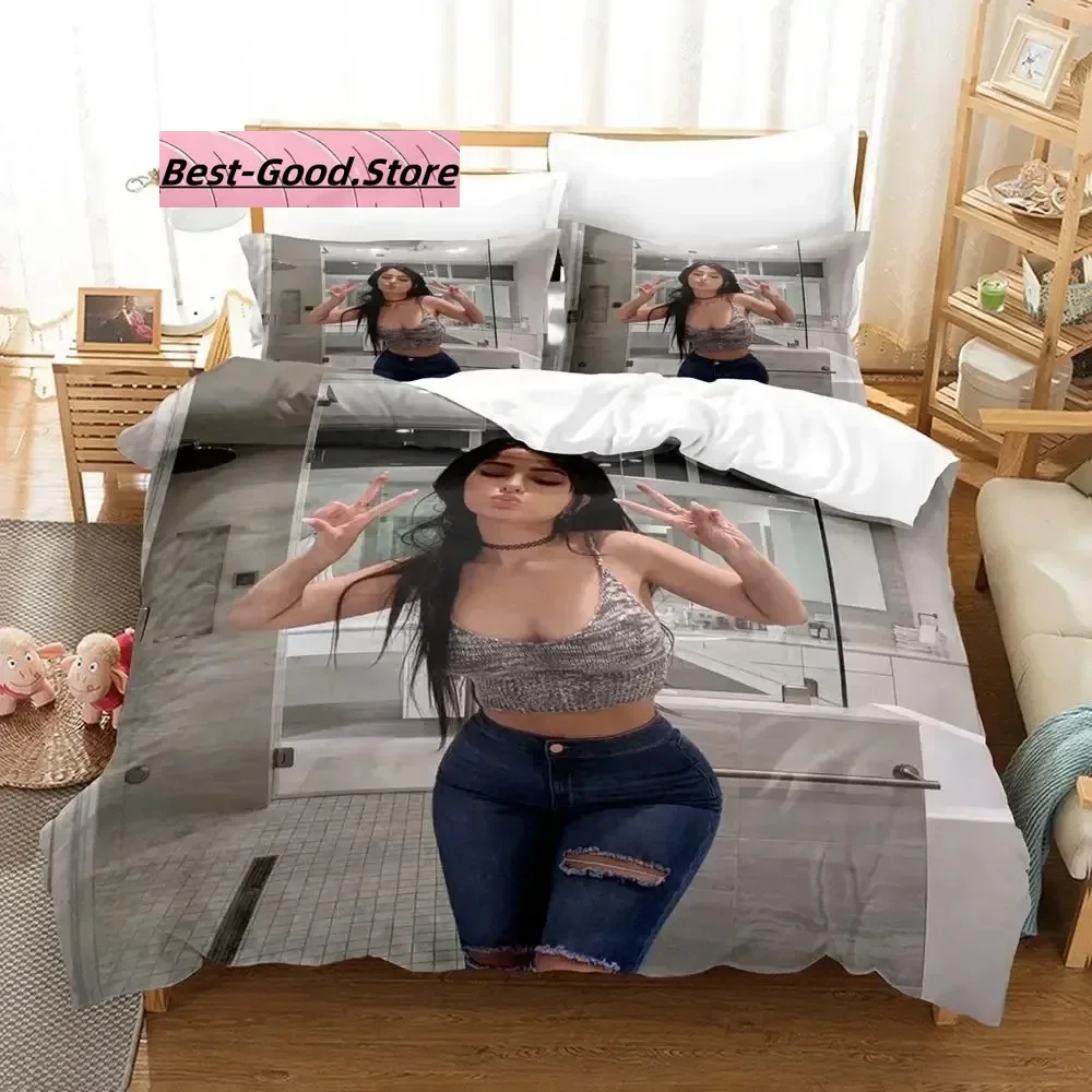 Комплект постельного белья sssniperwolf single twin full queen king size - Фотография_2