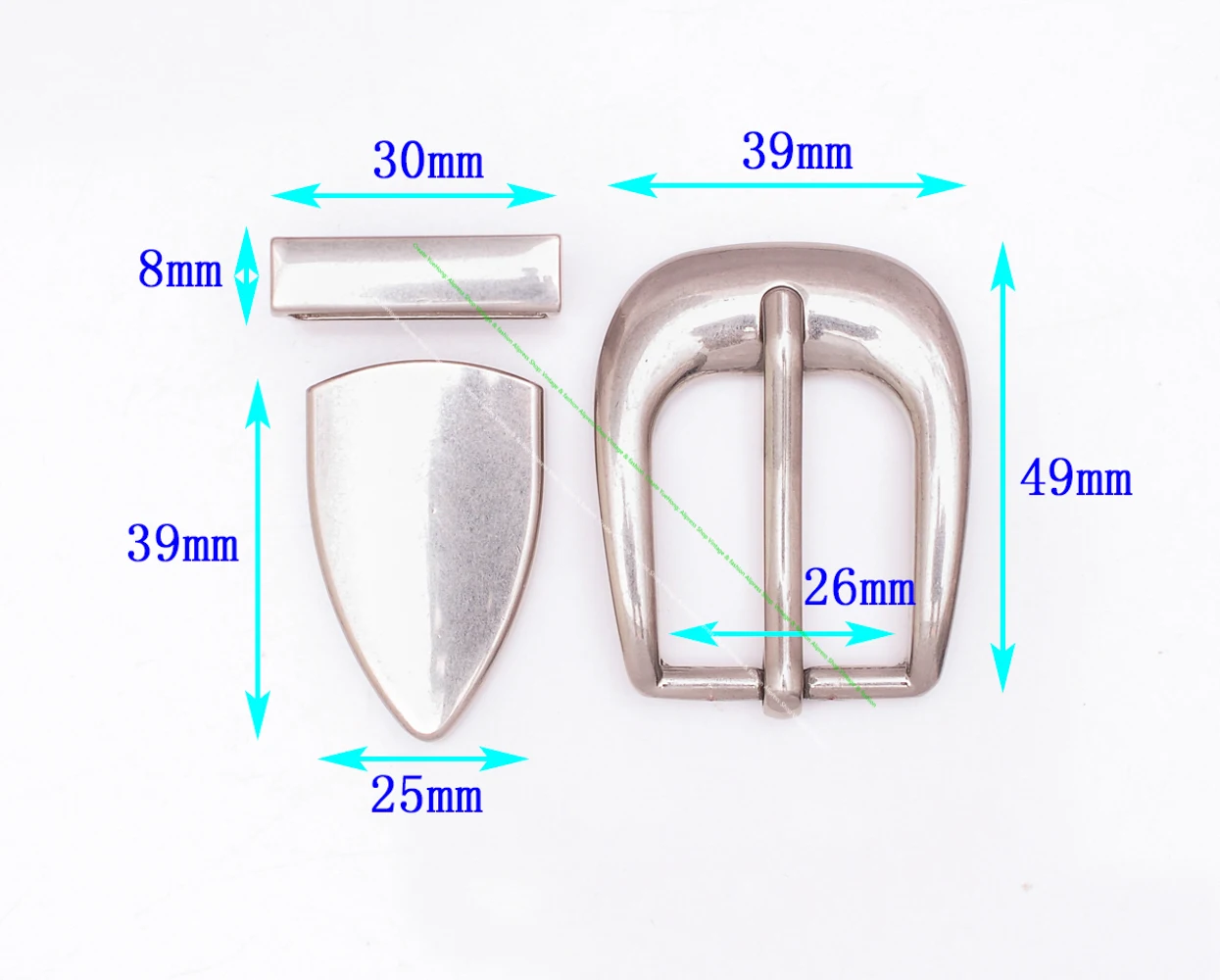 1-дюймовая серебряная техасская - Фотография_2