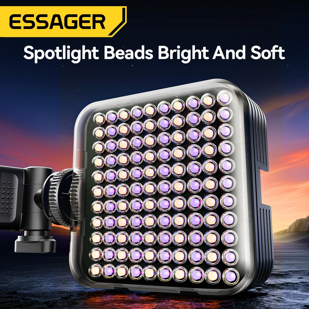 Essager pocket rgb fill light led - Фотография_4
