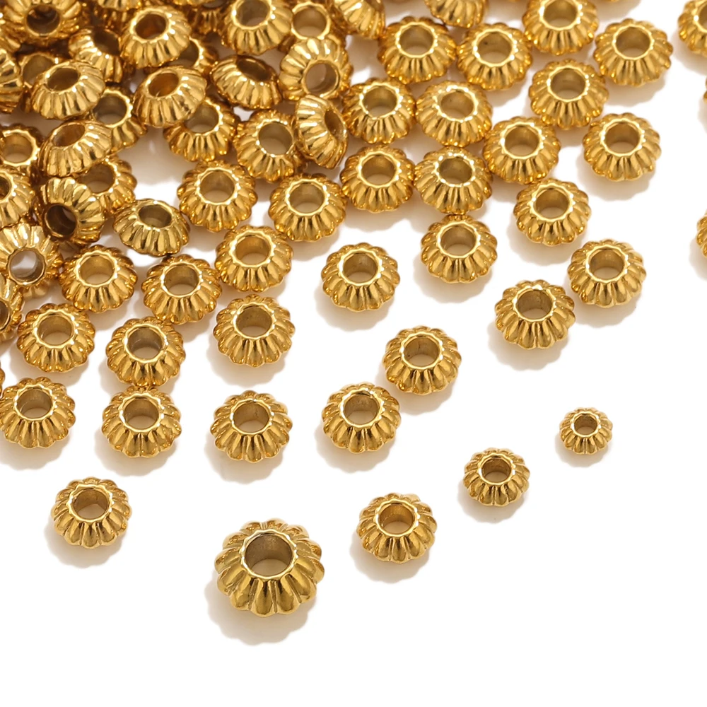 Силиконовые бусины из нержавеющей стали