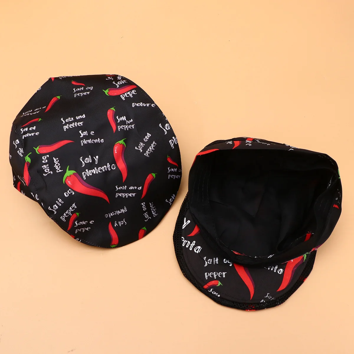 Берет, кухонная рабочая шляпа шеф-повара