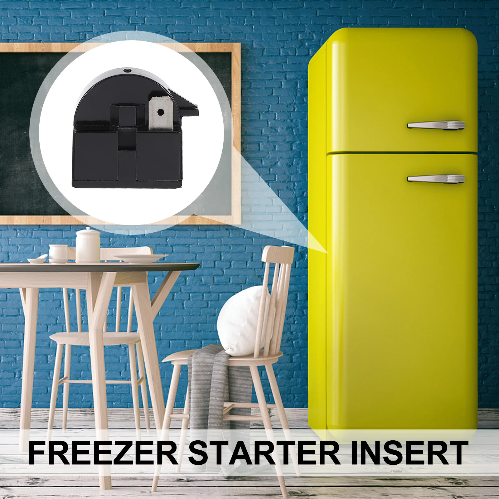 Реле стартера холодильника 1pin