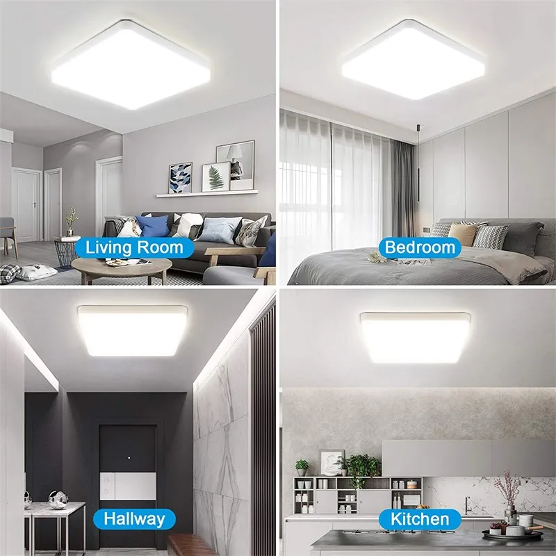 Квадратные искусственные потолочные светильники - Фотография_4