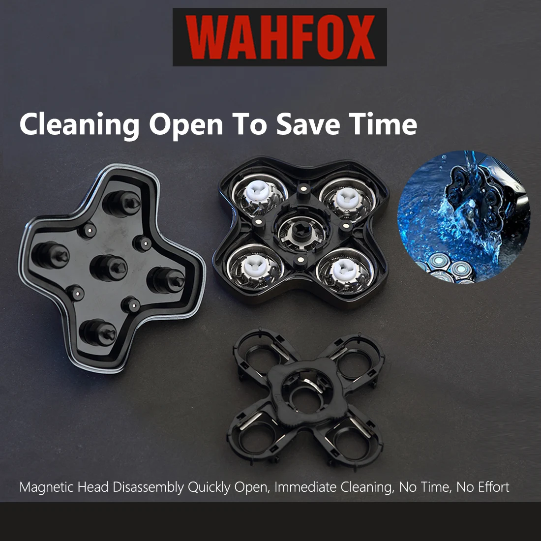 Сменные головки для бритвы wahfox - Фотография_3