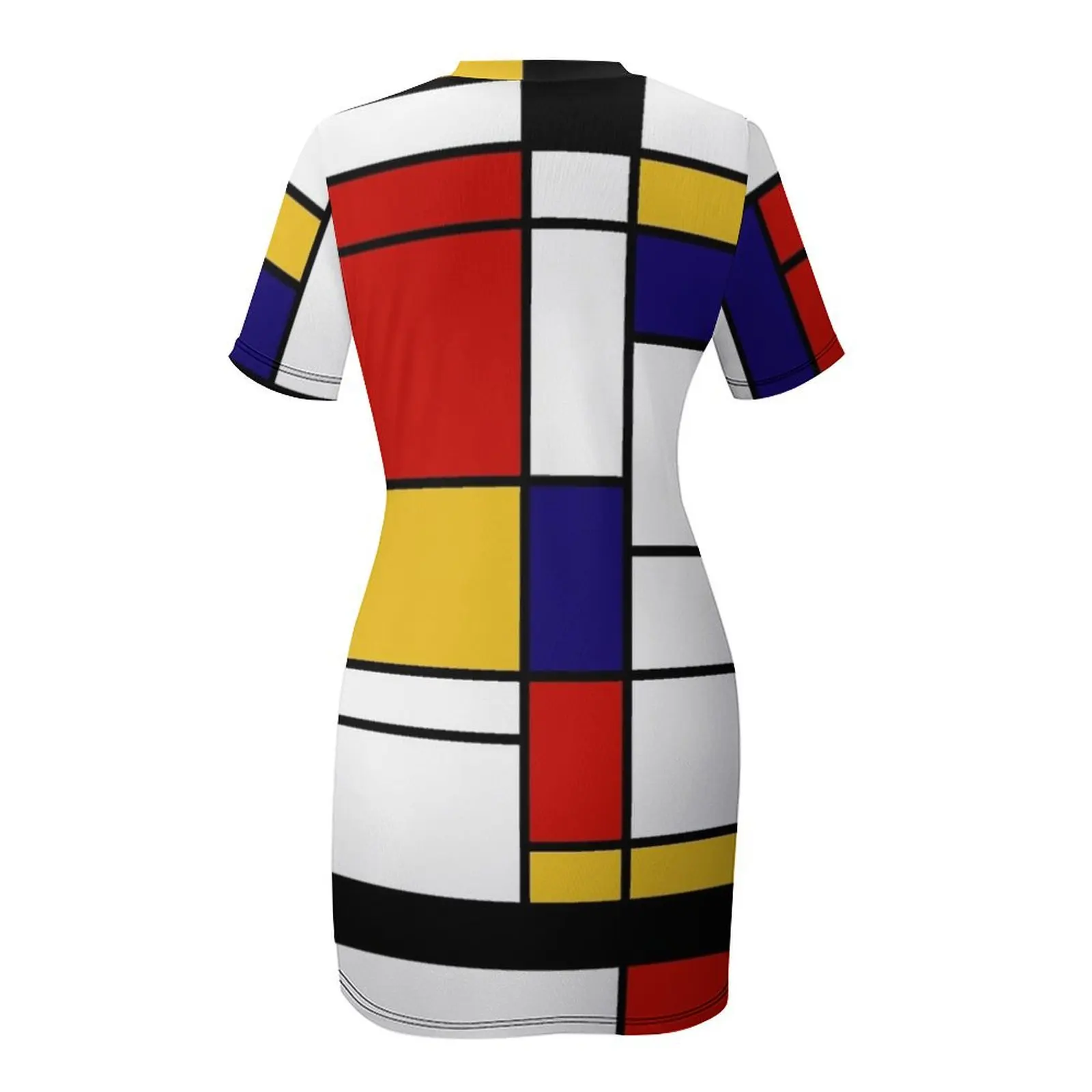 De stijl # 2 (натхранение модницы) платье с короткими рукавами - Фотография_5