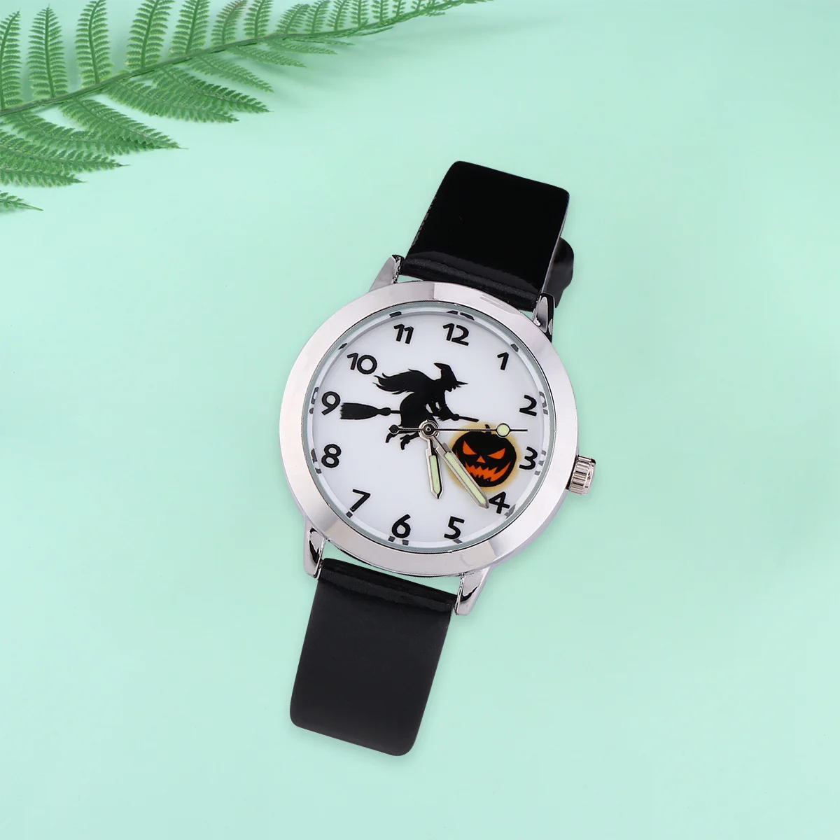 Ночные часы хэллоуин тыква кварцевые - Фотография_2