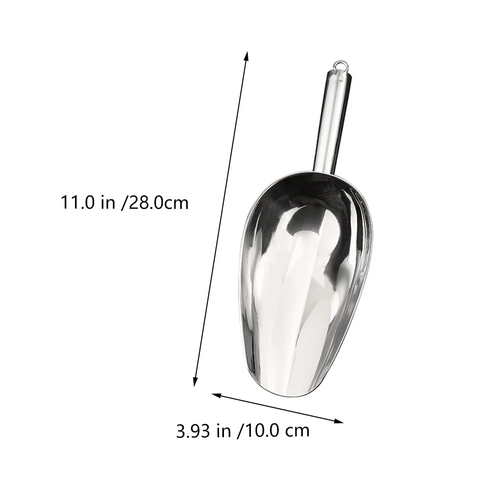 Лопатка для корма для домашних животных из нержавеющей стали - Фотография_6