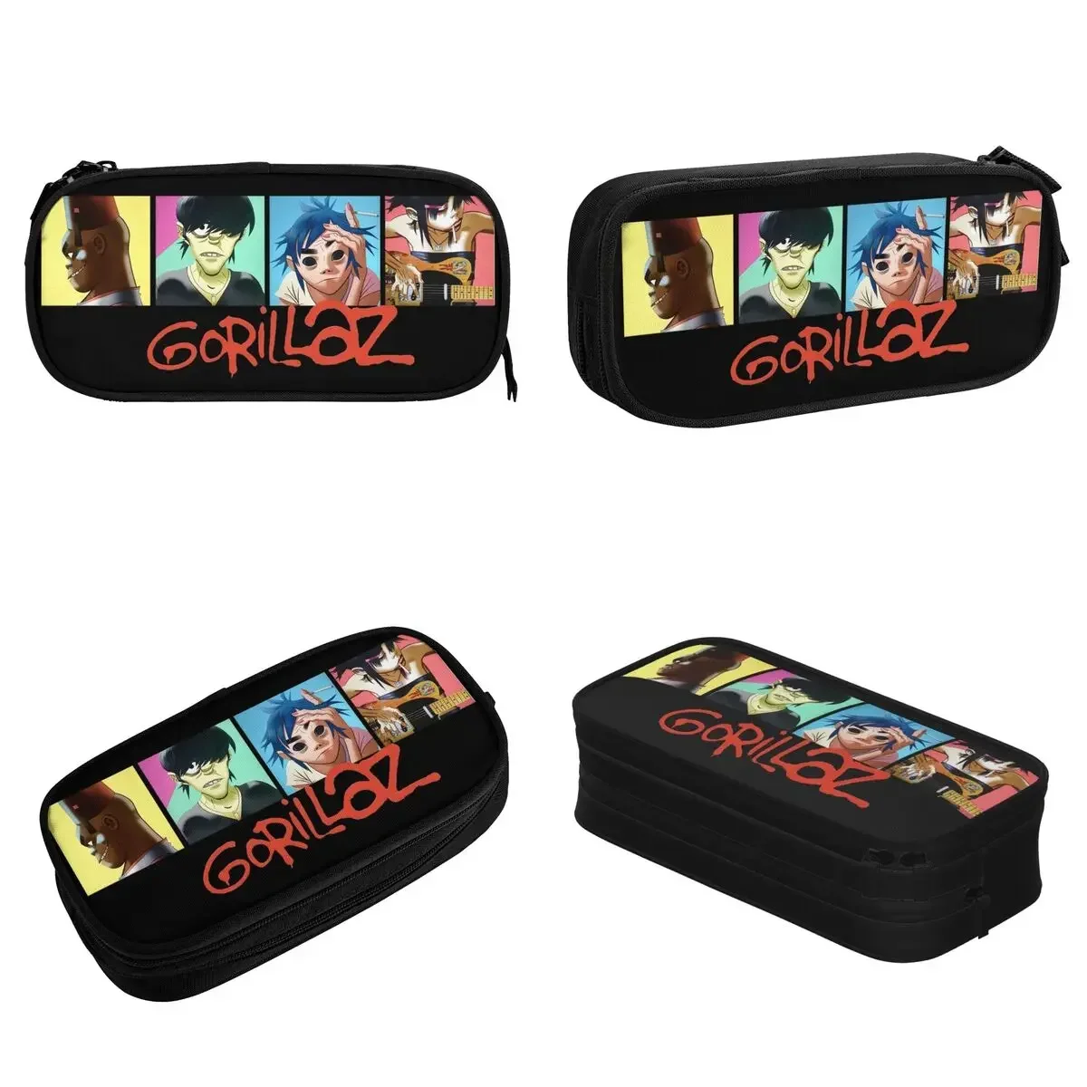 Gorillaz rock пеналы забавная музыкальная - Фотография_2