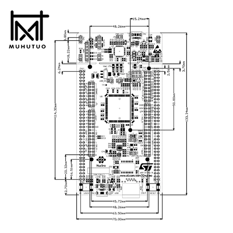 Nucleo-f767zi f767zi проекционная - Фотография_2