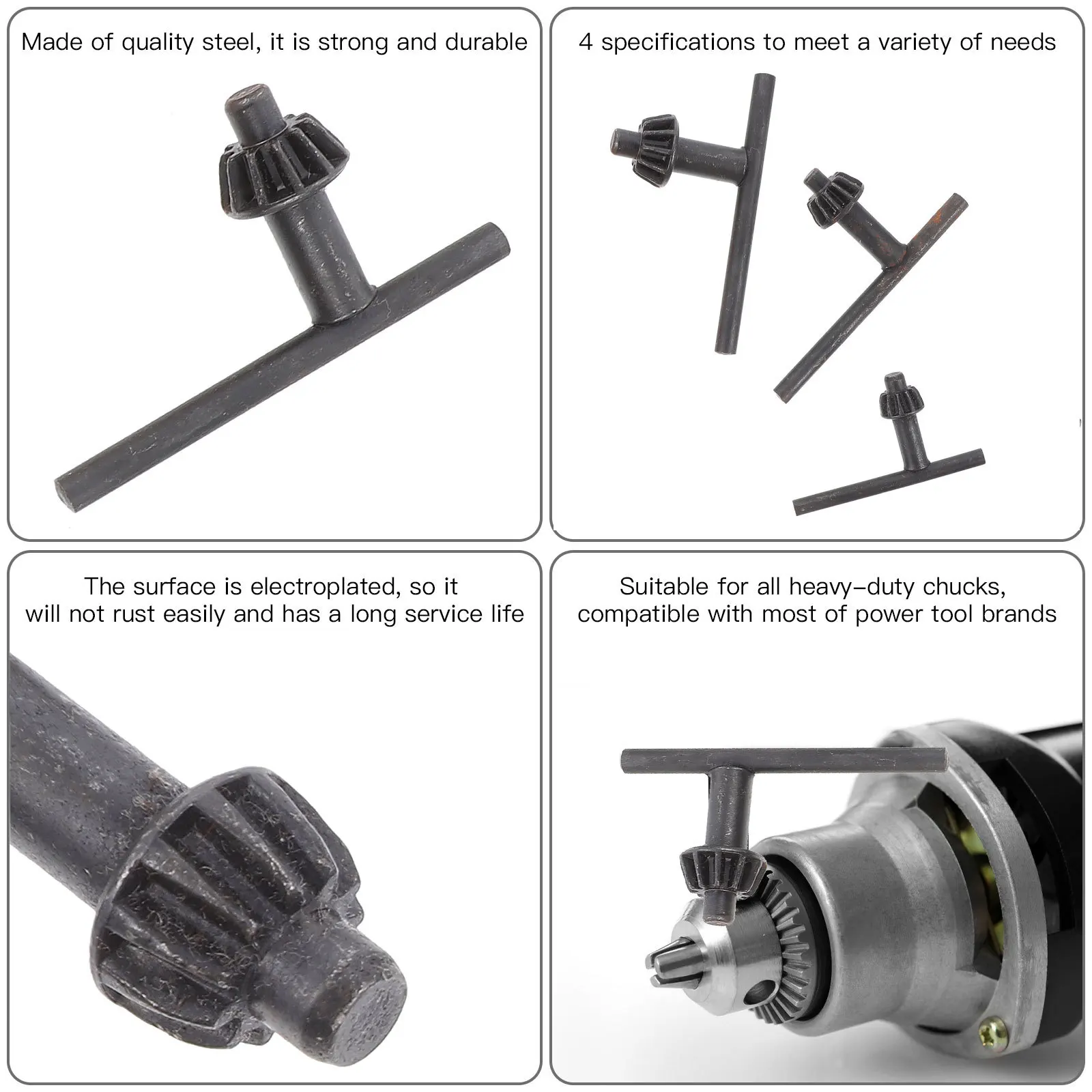 Практичный набор ключей для электрического сверлильного патрона - Фотография_4