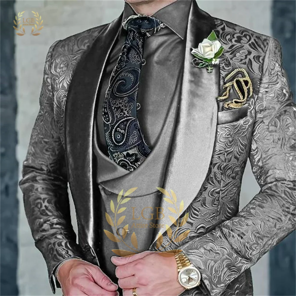 Мужской темно-синий костюм - Фотография_4